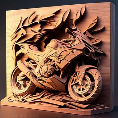 3D мадэль BMW F 800 ST (STL)